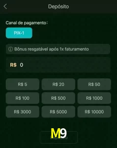 deposits M9